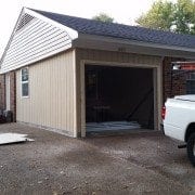 Custom Garage Door Carport Enclosure