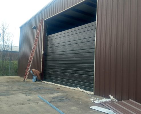 Custom Garage Door Install